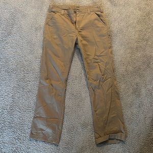 Men’s Carhartt Khaki Work Pants